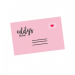 eddys brand second-hand take back envelope illustration