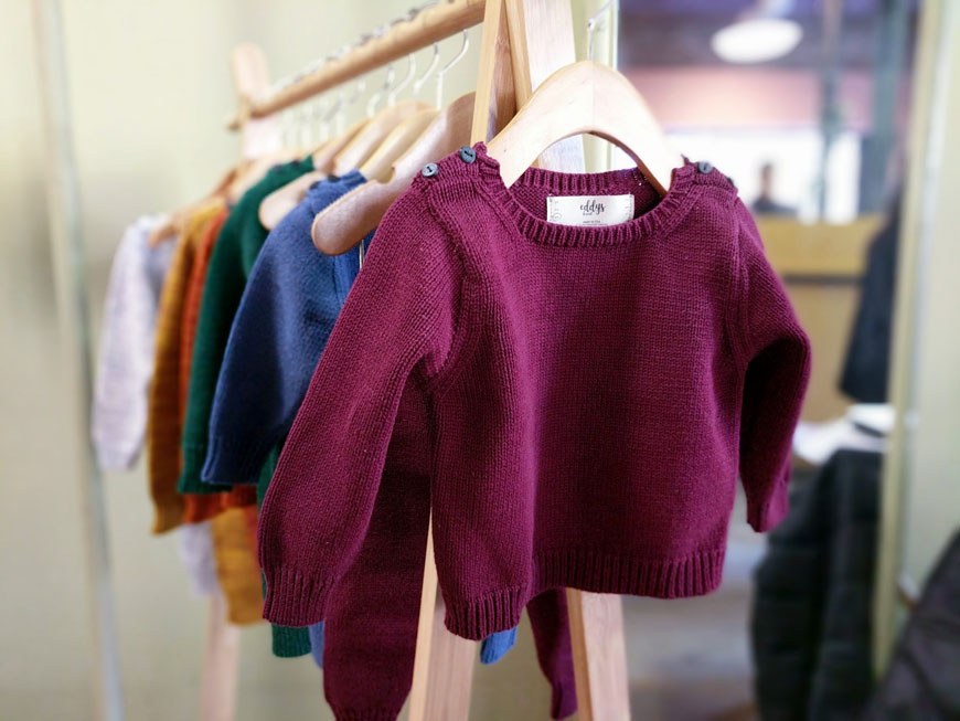 sustainable children's clothes made in USA
